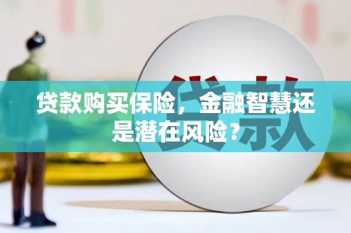 萍乡贷款购买保险，金融智慧还是潜在风险？