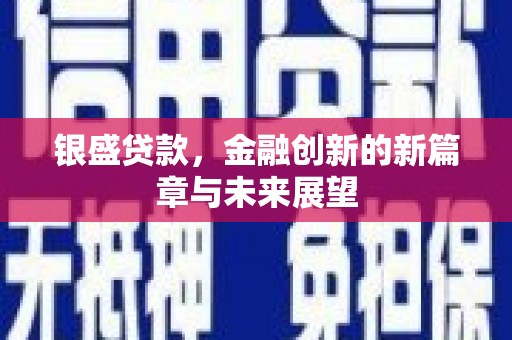 萍乡银盛贷款，金融创新的新篇章与未来展望