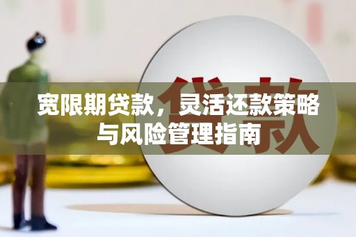 萍乡宽限期贷款，灵活还款策略与风险管理指南