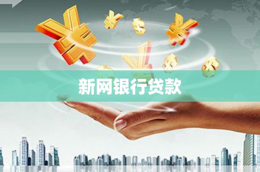 萍乡新网银行贷款