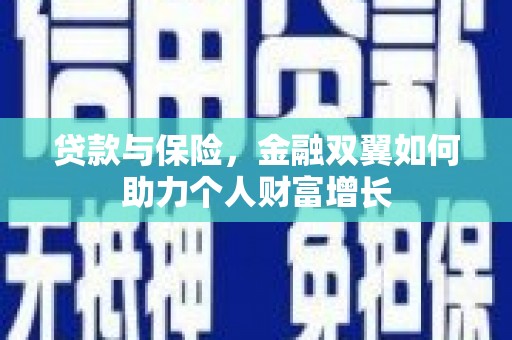 萍乡贷款与保险，金融双翼如何助力个人财富增长