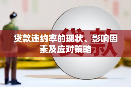 萍乡贷款违约率的现状、影响因素及应对策略