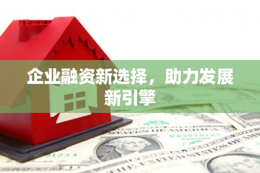 萍乡企业融资新选择，助力发展新引擎