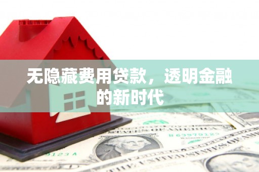 萍乡无隐藏费用贷款，透明金融的新时代