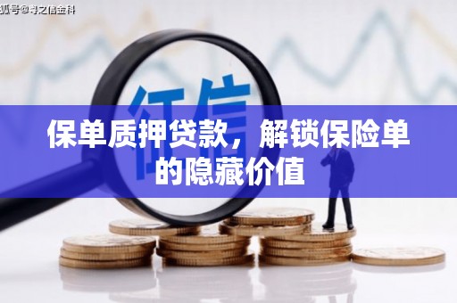 萍乡保单质押贷款，解锁保险单的隐藏价值