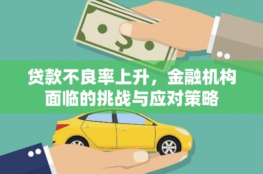 萍乡贷款不良率上升，金融机构面临的挑战与应对策略