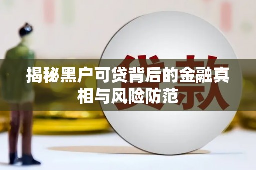 萍乡揭秘黑户可贷背后的金融真相与风险防范