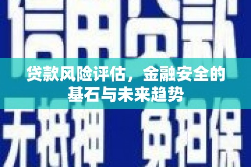 萍乡贷款风险评估，金融安全的基石与未来趋势