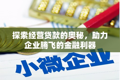 萍乡探索经营贷款的奥秘，助力企业腾飞的金融利器