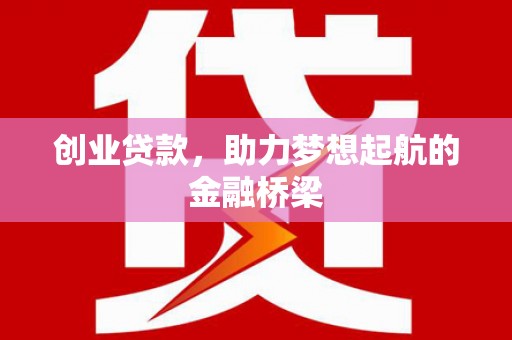 萍乡创业贷款，助力梦想起航的金融桥梁