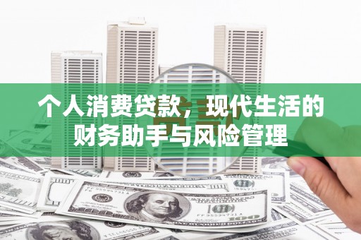 萍乡个人消费贷款，现代生活的财务助手与风险管理