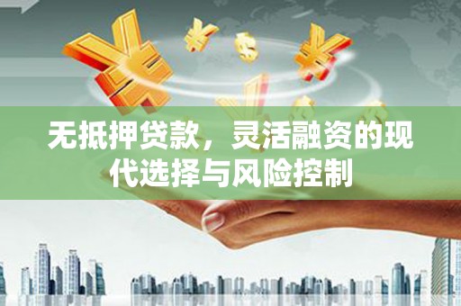 萍乡无抵押贷款，灵活融资的现代选择与风险控制