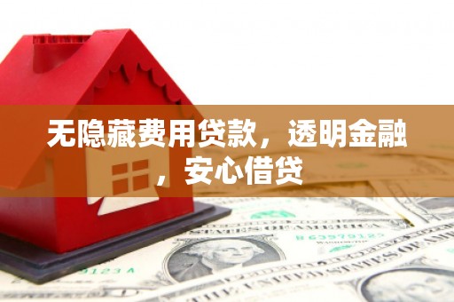 萍乡无隐藏费用贷款，透明金融，安心借贷