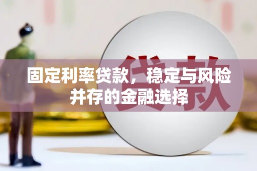 萍乡固定利率贷款，稳定与风险并存的金融选择