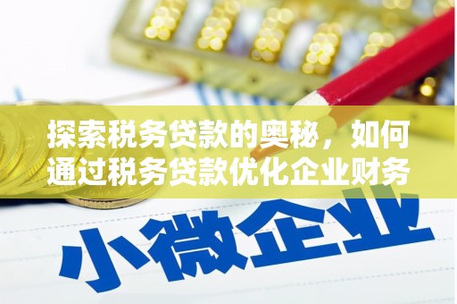 萍乡探索税务贷款的奥秘，如何通过税务贷款优化企业财务