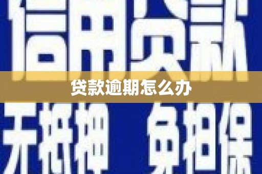 萍乡贷款逾期怎么办