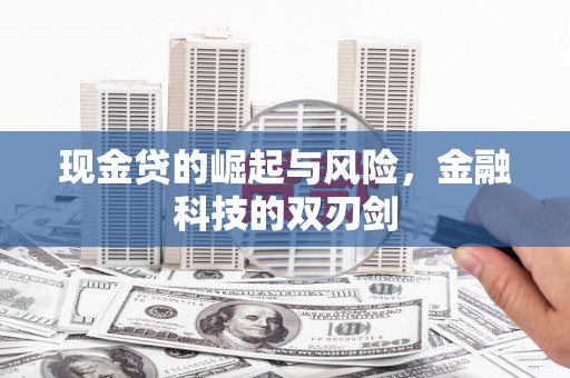 萍乡现金贷的崛起与风险，金融科技的双刃剑
