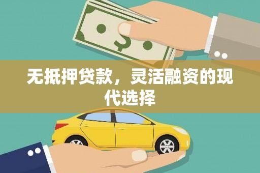 萍乡无抵押贷款，灵活融资的现代选择