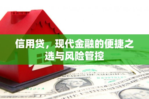 萍乡信用贷，现代金融的便捷之选与风险管控