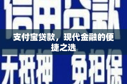 萍乡支付宝贷款，现代金融的便捷之选