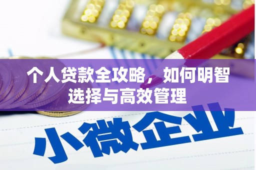 萍乡个人贷款全攻略，如何明智选择与高效管理