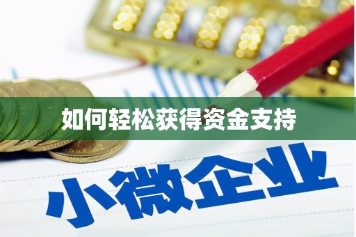 萍乡如何轻松获得资金支持