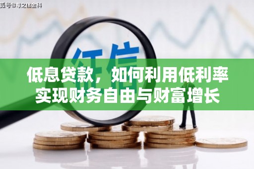 萍乡低息贷款，如何利用低利率实现财务自由与财富增长