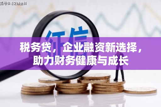 萍乡税务贷，企业融资新选择，助力财务健康与成长