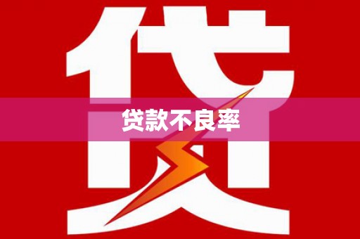 萍乡贷款不良率
